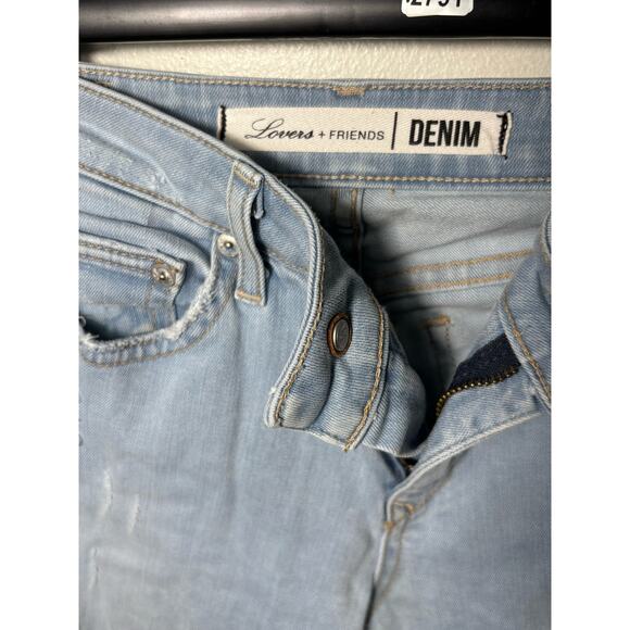 Lovers + Friends Light wash Denim Sz 26 - Picture 2 of 3